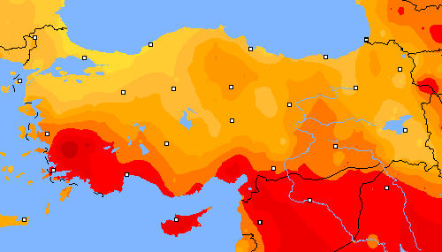 Sıc. En yük. Türkiye