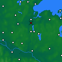 Nearby Forecast Locations - Bay of Lübeck - Harita