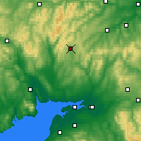 Nearby Forecast Locations - Eskdalemuir - Harita