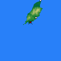 Nearby Forecast Locations - Man Adası - Harita