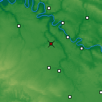 Nearby Forecast Locations - Évreux - Harita