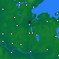 Nearby Forecast Locations - Lübeck - Harita