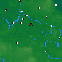 Nearby Forecast Locations - Schönefeld - Harita