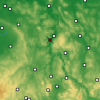 Nearby Forecast Locations - Höxter - Harita