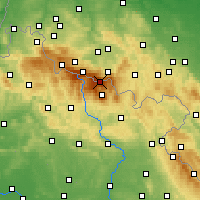 Nearby Forecast Locations - Sněžka - Harita