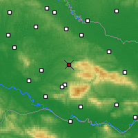 Nearby Forecast Locations - Daruvar - Harita