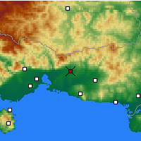 Nearby Forecast Locations - Gümülcine - Harita