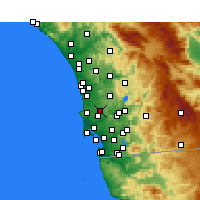 Nearby Forecast Locations - Miramar - Harita