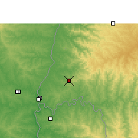 Nearby Forecast Locations - São Miguel do Iguaçu - Harita