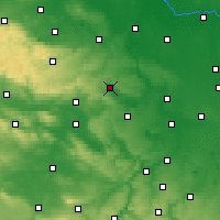 Nearby Forecast Locations - Eisleben - Harita