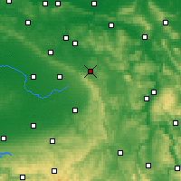 Nearby Forecast Locations - Detmold - Harita