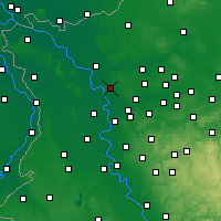 Nearby Forecast Locations - Dinslaken - Harita