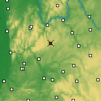 Nearby Forecast Locations - Buchen - Harita