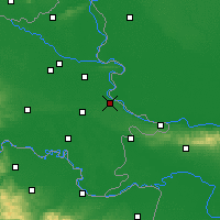 Nearby Forecast Locations - Vukovar - Harita