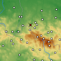 Nearby Forecast Locations - Leśna - Harita