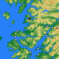 Nearby Forecast Locations - Loch Morar - Harita
