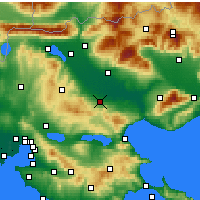 Nearby Forecast Locations - Nigrita - Harita