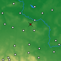 Nearby Forecast Locations - Wierzchowice - Harita
