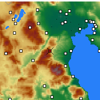 Nearby Forecast Locations - Elatochori - Harita