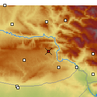 Nearby Forecast Locations - Dargeçit - Harita