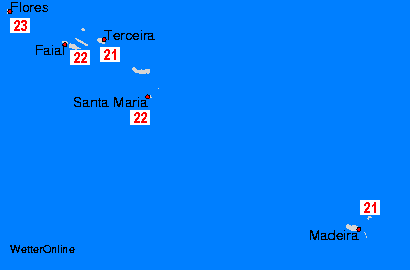 Azorlar/Madeira: Çar Haz. 12